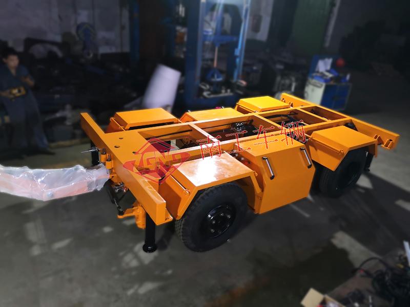 5.5-ton electric manual dual-purpose trailer chassis